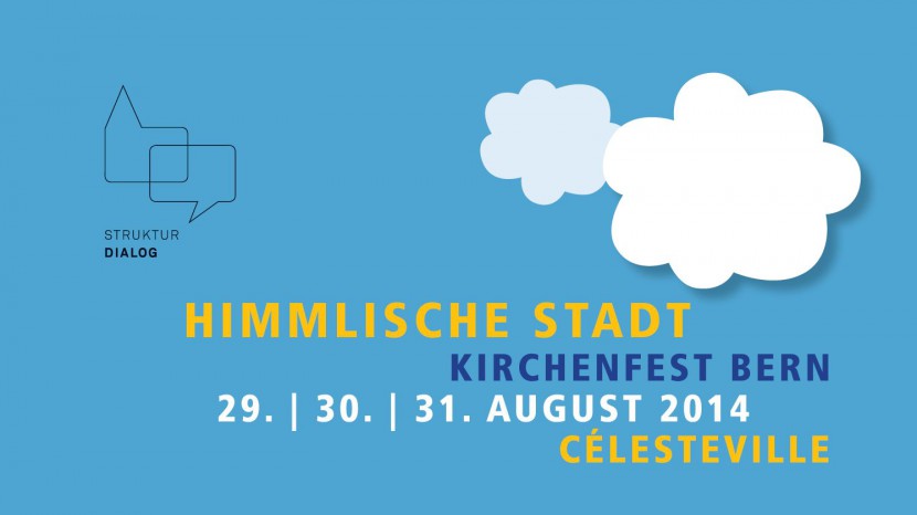 Das Plakat des «Himmlischen» Stadtfestes in Bern.