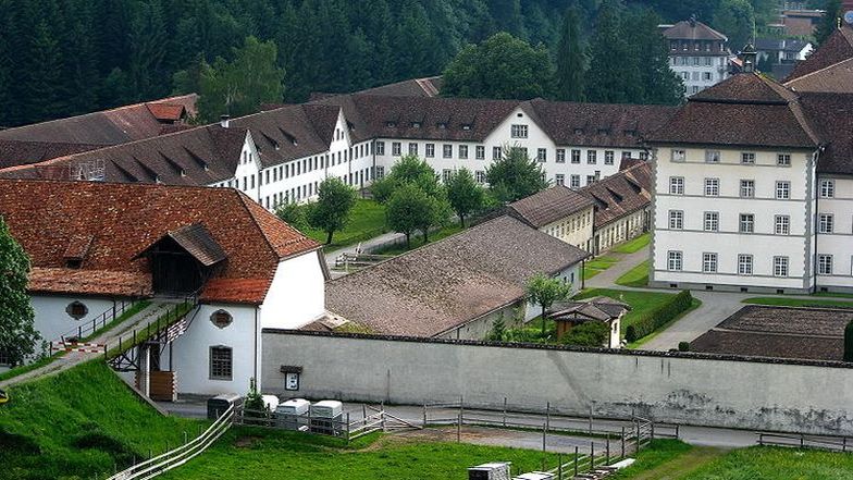 Das Kloster Einsiedeln.
