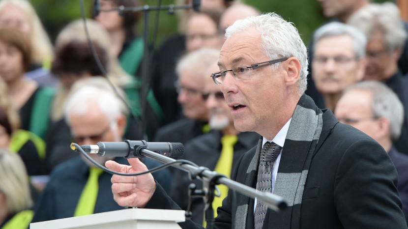 Der reformierter Pfarrer und Preisträger Stefan Blumer.