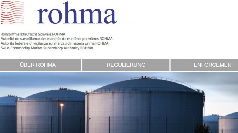 Screenshot der Website rohma.ch.