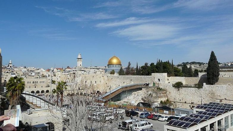 Der Tempelberg in Jerusalem.