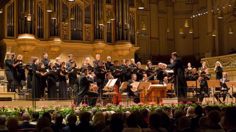 Das Bach-Ensemble im Juni am Benefizkonzert in der Tonhalle Zürich.