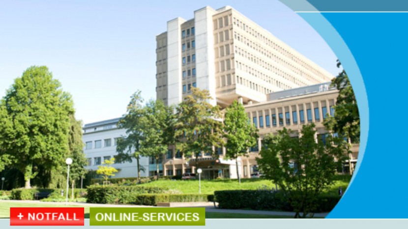 Das Spital Aarau.