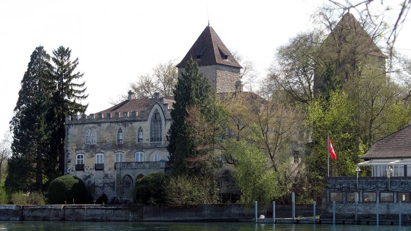 Schloss Gottlieben im Thurgau. Hier wurde Jan Hus gefangengehalten.