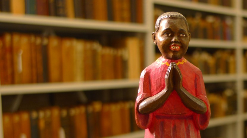 Eine Figur aus dem Archiv der Basler Mission.
