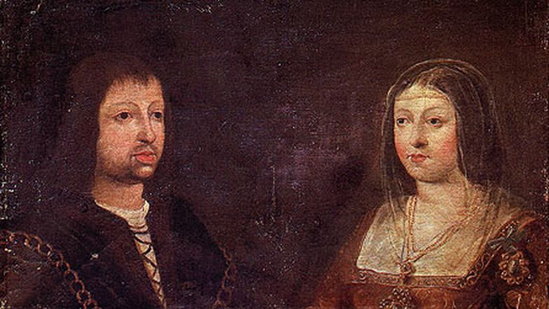 Die katholischen Könige Ferdinand und Isabella im Jahre 1469.