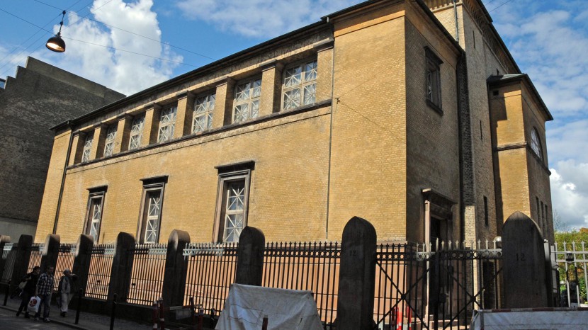 Die grosse Synagoge in Kopenhagen.