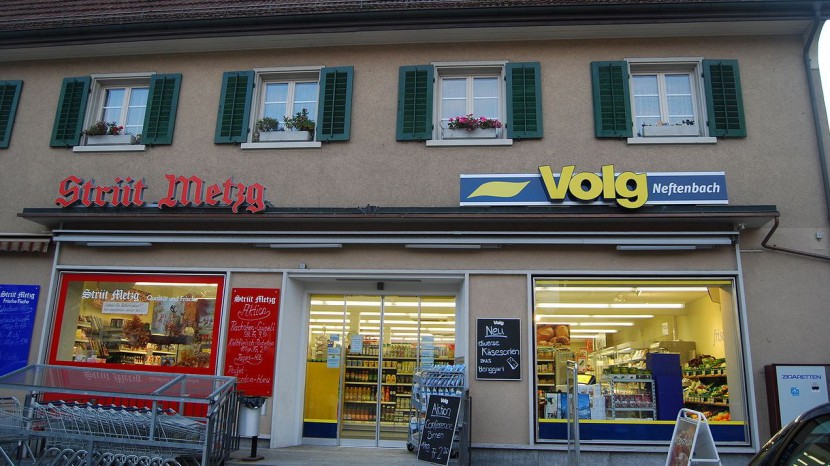 ein Volg in Neftenbach, Kanton Zürich.