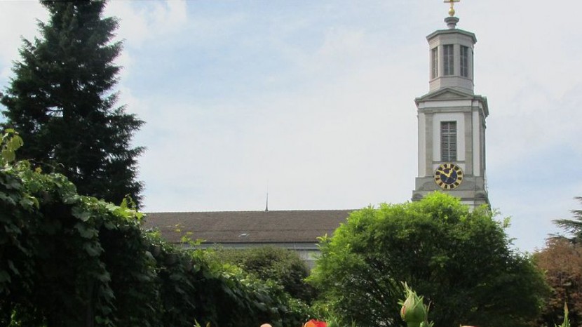 Die reformierte Kirche Zürich-Neumünster.