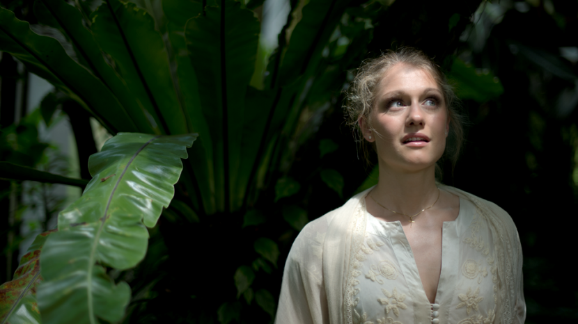 Naemi Mettler in der Rolle der Liesel im Musical «Das Grab des weissen Mannes».