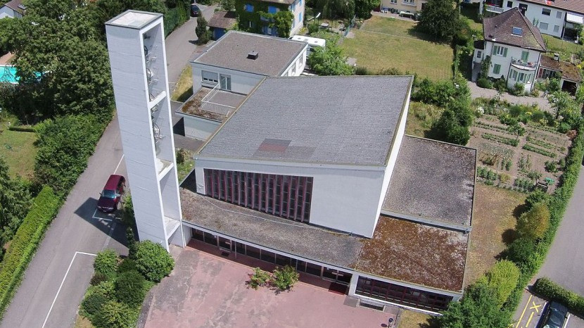 Die reformierte Kirche in Turgi.