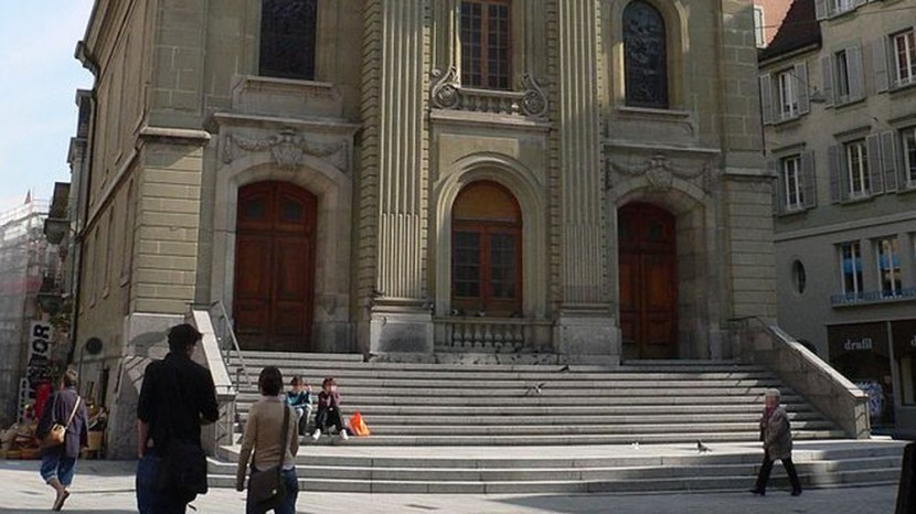 Die reformierte Kirche Saint-Laurent in Lausanne.