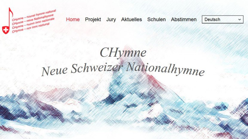 Die Website www.chymne.ch, wo jetzt abgestimmt werden kann.