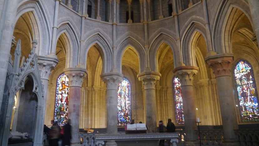 Die Kathedrale in Lausanne.