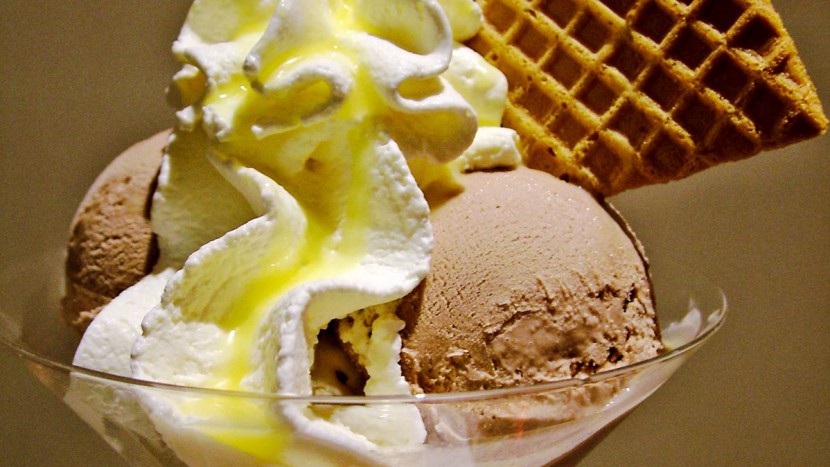 Hilft gegen den Sommer-Blues: Glace.