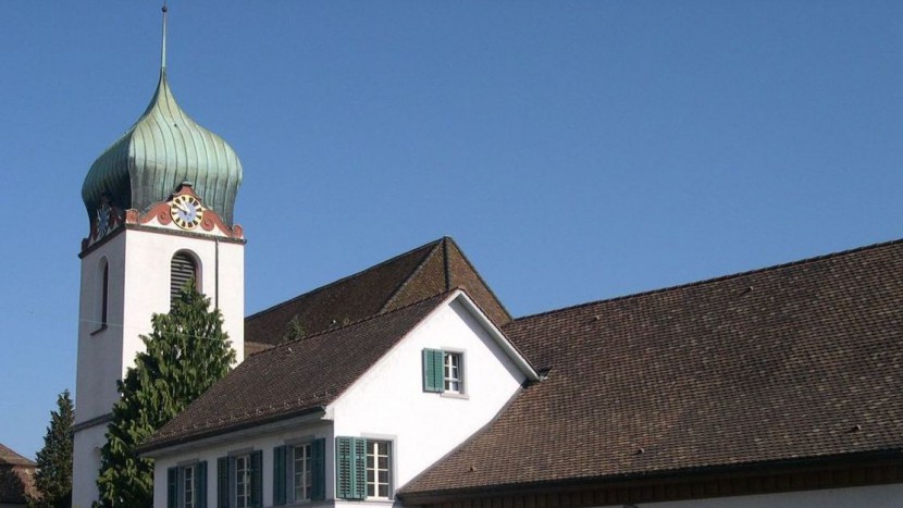 Die reformierte Kirche in Zurzach.