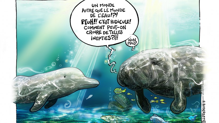 «Eine Welt ausserhalb des Wassers?! Pah! Lächerlich!»