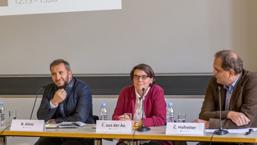 Tolerierten sich gegenseitig trotz unterschiedlicher Religionen: Bekim Alimi, Christina Aus der Au und Christian Hofreiter.