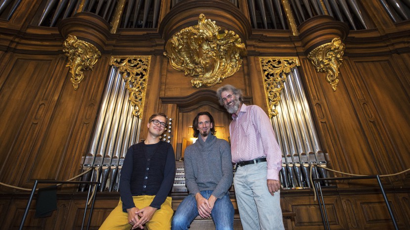 Daniel Glaus, Lennart Dohms und Stefan Berg reden über die Orgel und die Welt.