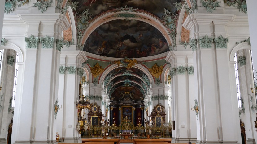 Das Innere der St. Galler Kathedrale – ebenso ein «Wirk Raum Kirche»-Ort.
