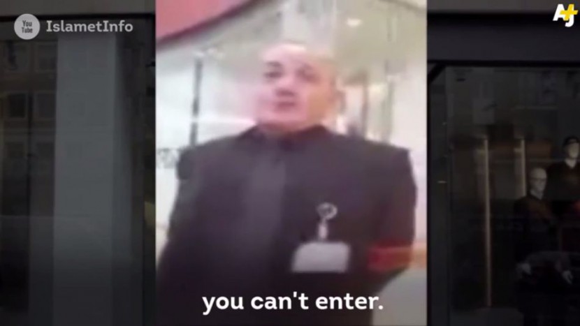 Ausschnitt aus dem Youtube-Video des Vorfalls.