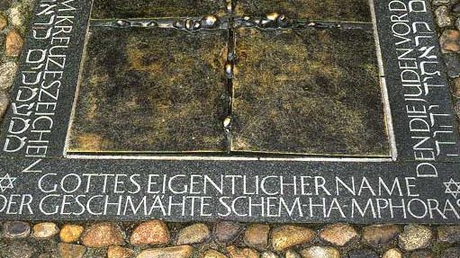 Judenmahnmal in Wittenberg.