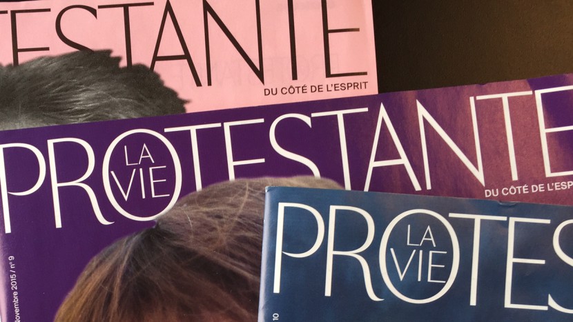 Geht auf in einer grösseren Zeitschrift: «La Vie Protestant» der Genfer Kirche.