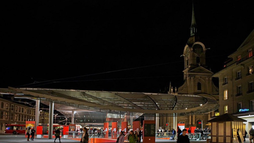 Leider auch ein Ort zum nächtlichen Wasserlassen: Die Heiliggeist-Kirche in Bern.