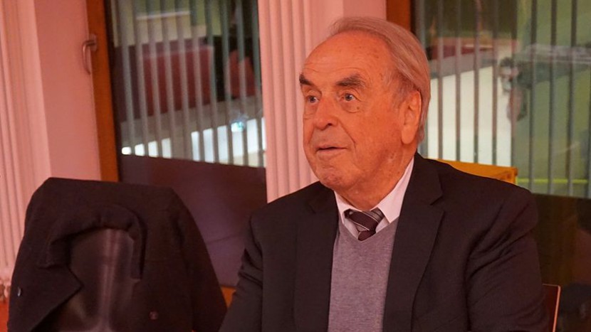 Jürgen Moltmann im März 2016.