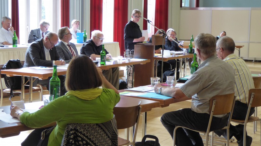 An der Sitzung des Parlaments der Stadtluzerner reformierten Kirche.