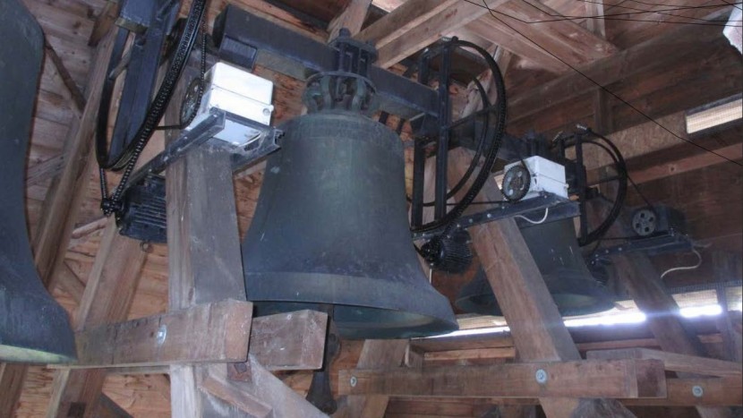 Die Glocken der reformierten Kirche St. Georgen in St. Gallen.