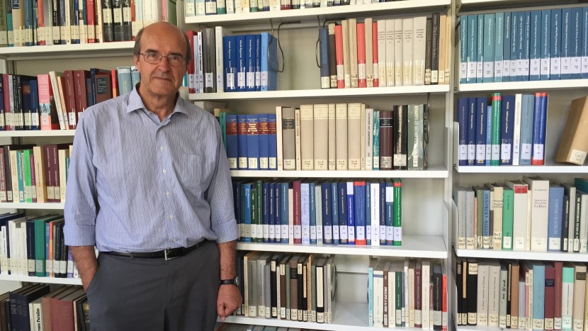 «Auch der Staat muss abwägen»: Pierre Bühler im theologischen Seminar der Universität Zürich.