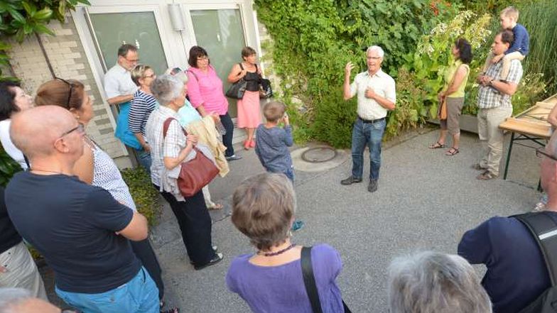 Der Leiter des botanischen Gartens St. Gallen, Hanspeter Schumacher, erläuterte die Kommunikationsfähigkeit der Pflanzen.