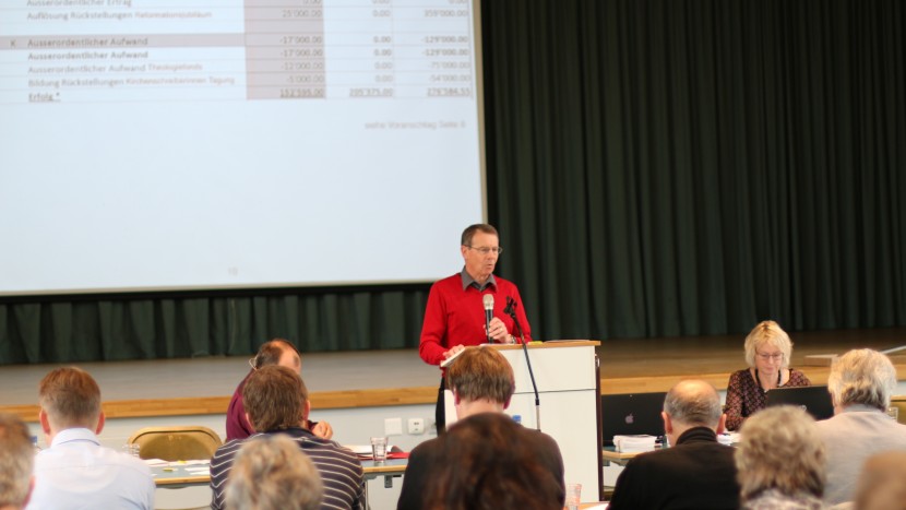 Finanzreferent Richard Rickli erläuterte den Finanzplan
