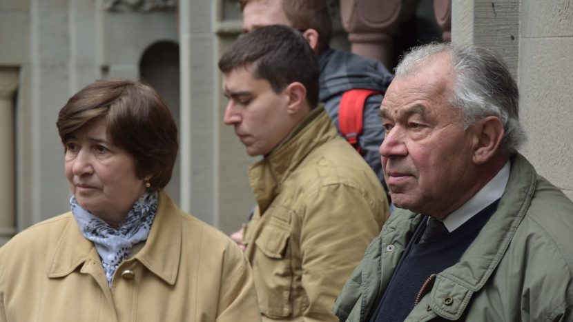 Laszlo Horkay mit seiner Frau: «Das Reformierte liegt mir in den Genen».