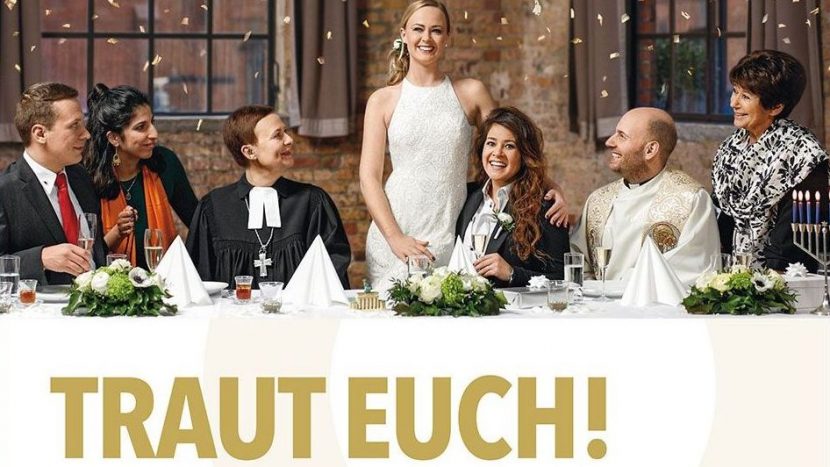 Die Kampagne «Traut euch!! Traut uns!» bringt homosexuelle Paare und Religionsvertreter an einen Tisch.