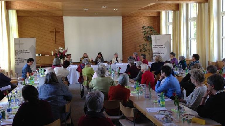 Delegiertenversammlung der Evangelischen Frauen Schweiz in Glarus.