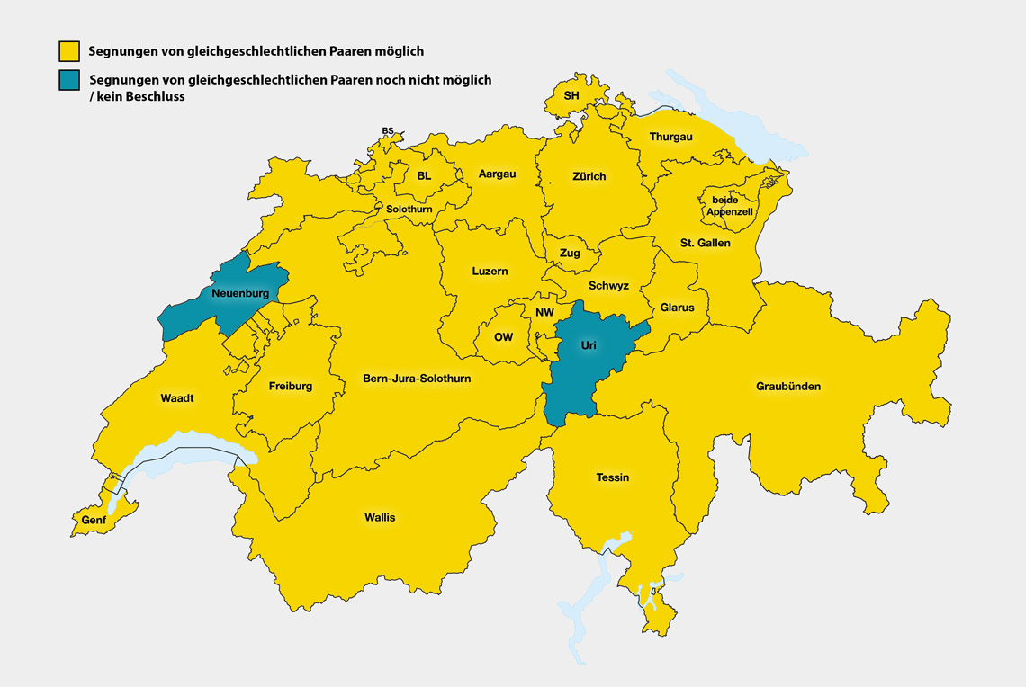 Karte - Segnung gleichgeschlechtlicher Paare