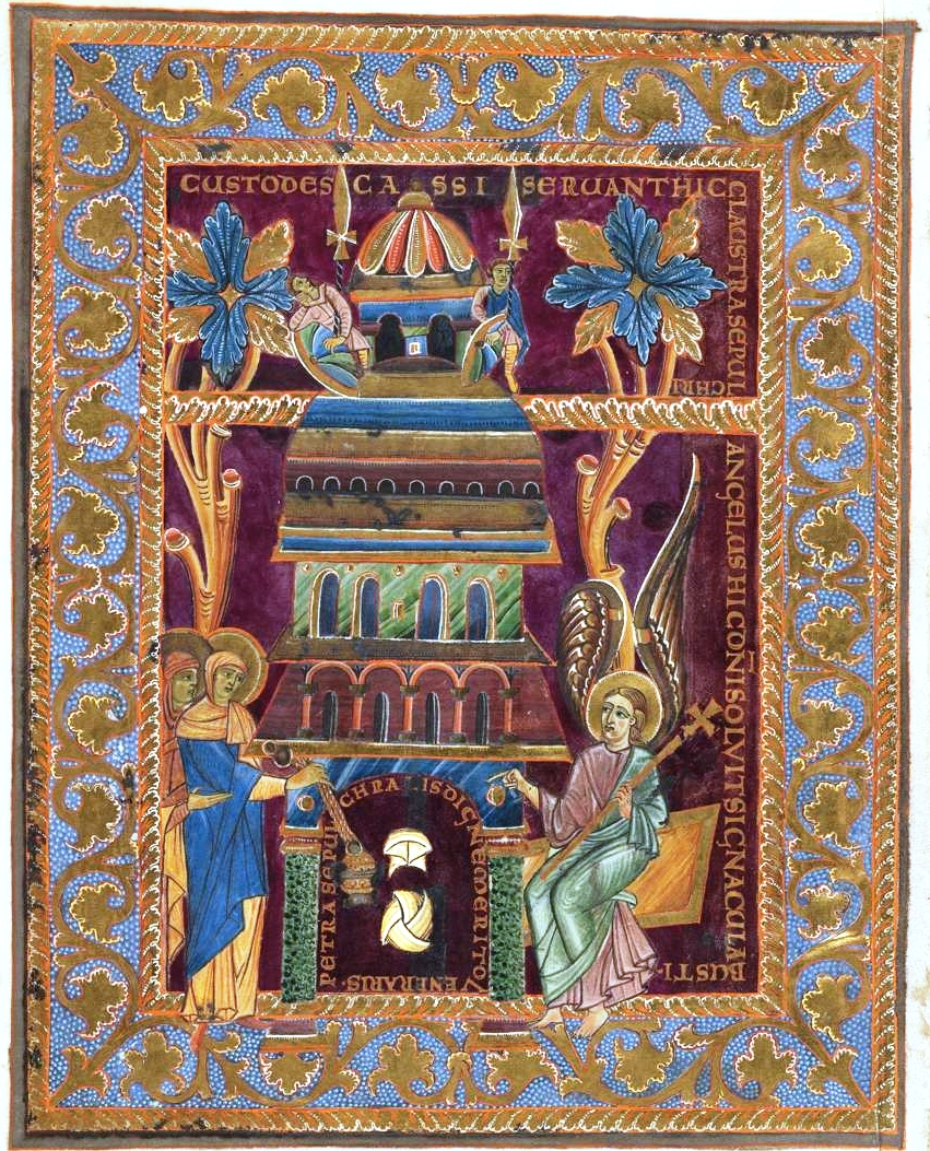 Sacramentary_of_king_Henry_II_München_BSB_Clm_4456_Seite_33c